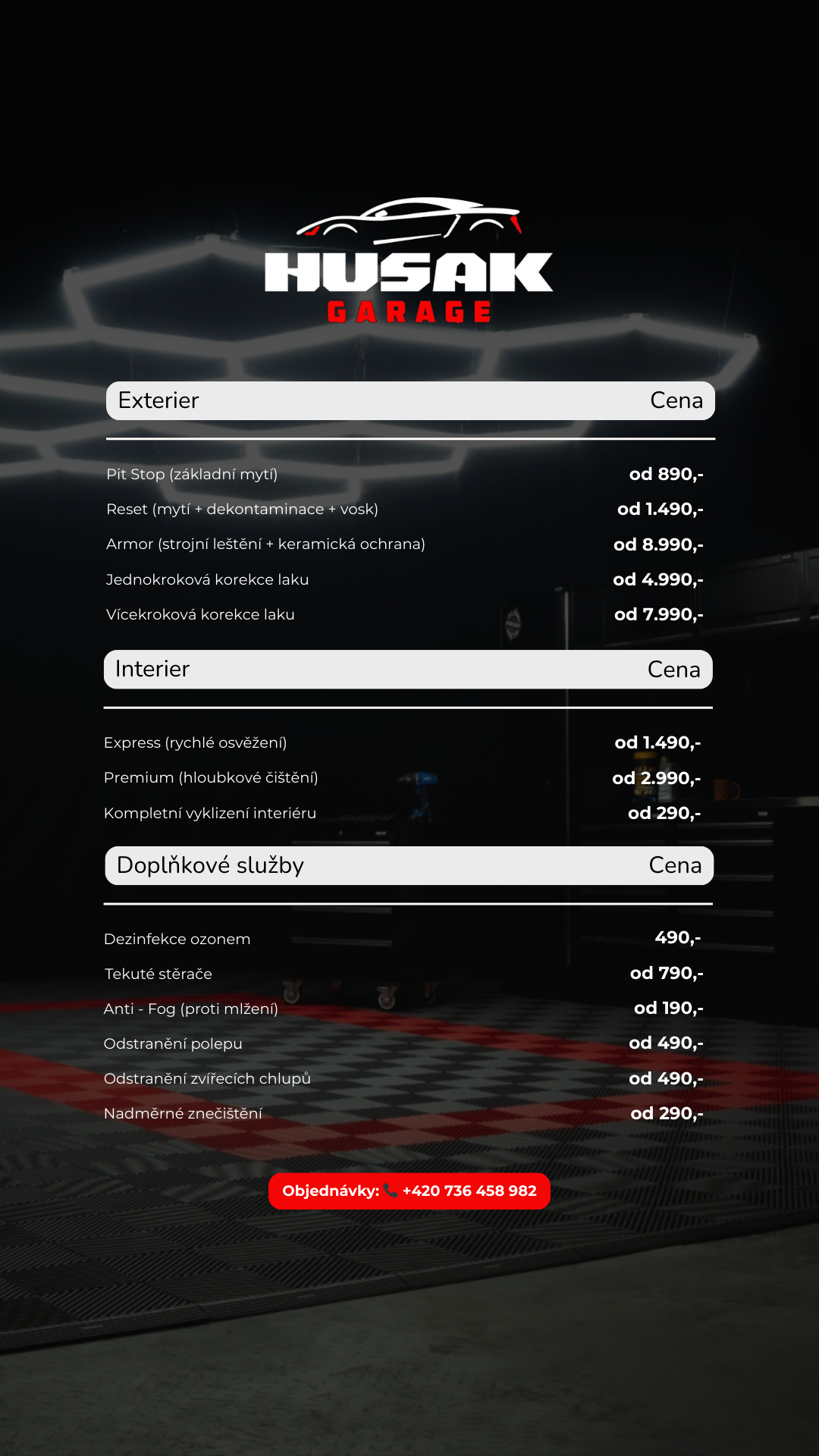 Detailing Husak Garage